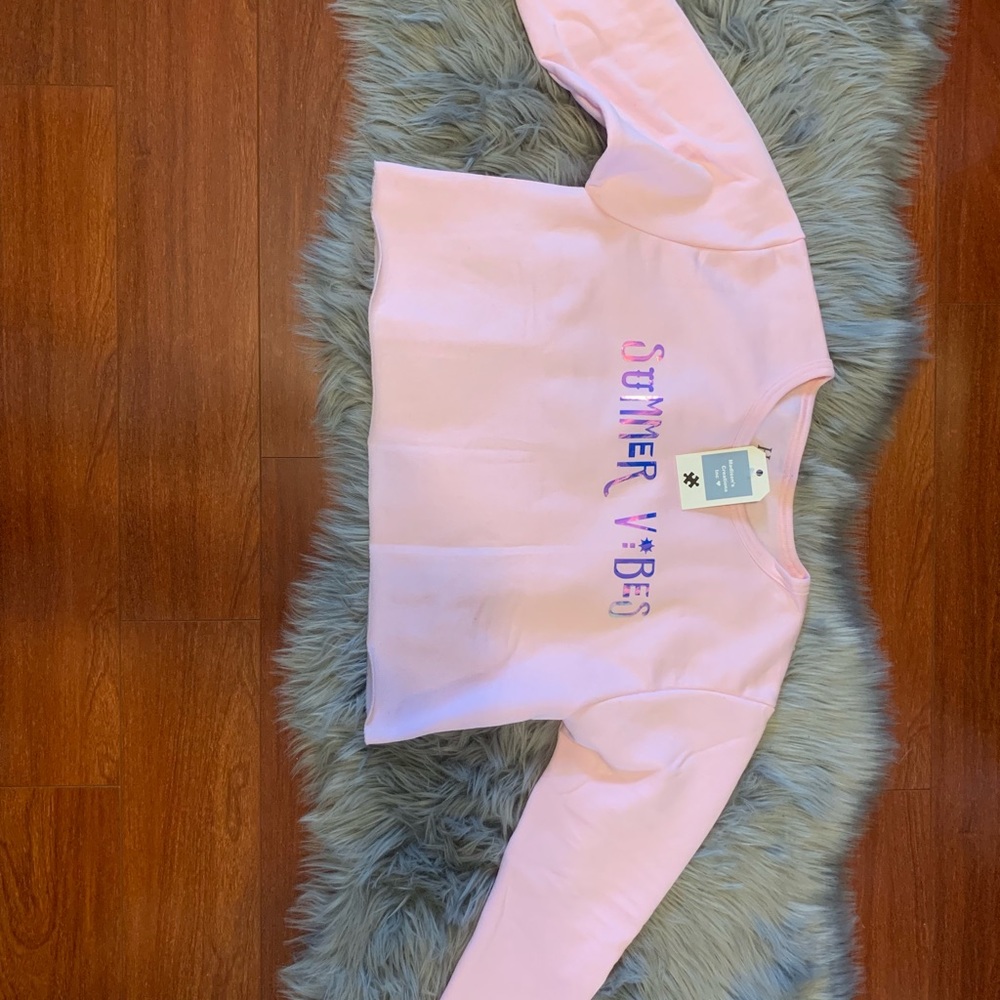 Juniors Summer Vibes Crop Top